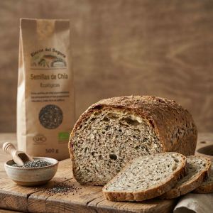 Pan Integral de Sarraceno con Semillas