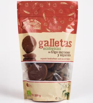 Galletas con Trigo Sarraceno y Algarroba