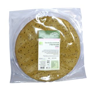 Base de Pizza con Brocoli y Trigo Sarraceno SIN GLUTEN